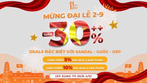 Kimy tung ra chương trình ưu đãi lên tới 30% mừng đại lễ 2-9