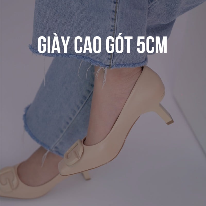 Giày cao gót 5cm