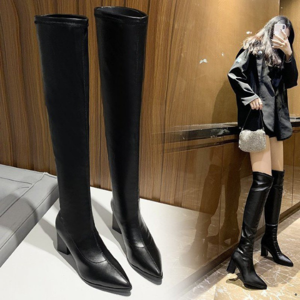 Cách chọn giày boot nữ cổ cao màu đen phù hợp