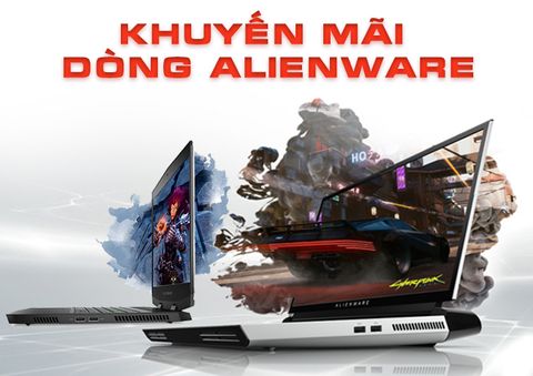 XẢ HÀNG CÁC DÒNG LAPTOP ALIENWARE MODEL GTX1060 / GTX1070
