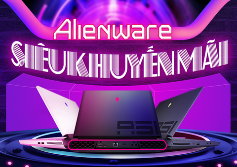 Siêu Khuyến Mãi Tháng 11- 2019 ALIENWARE