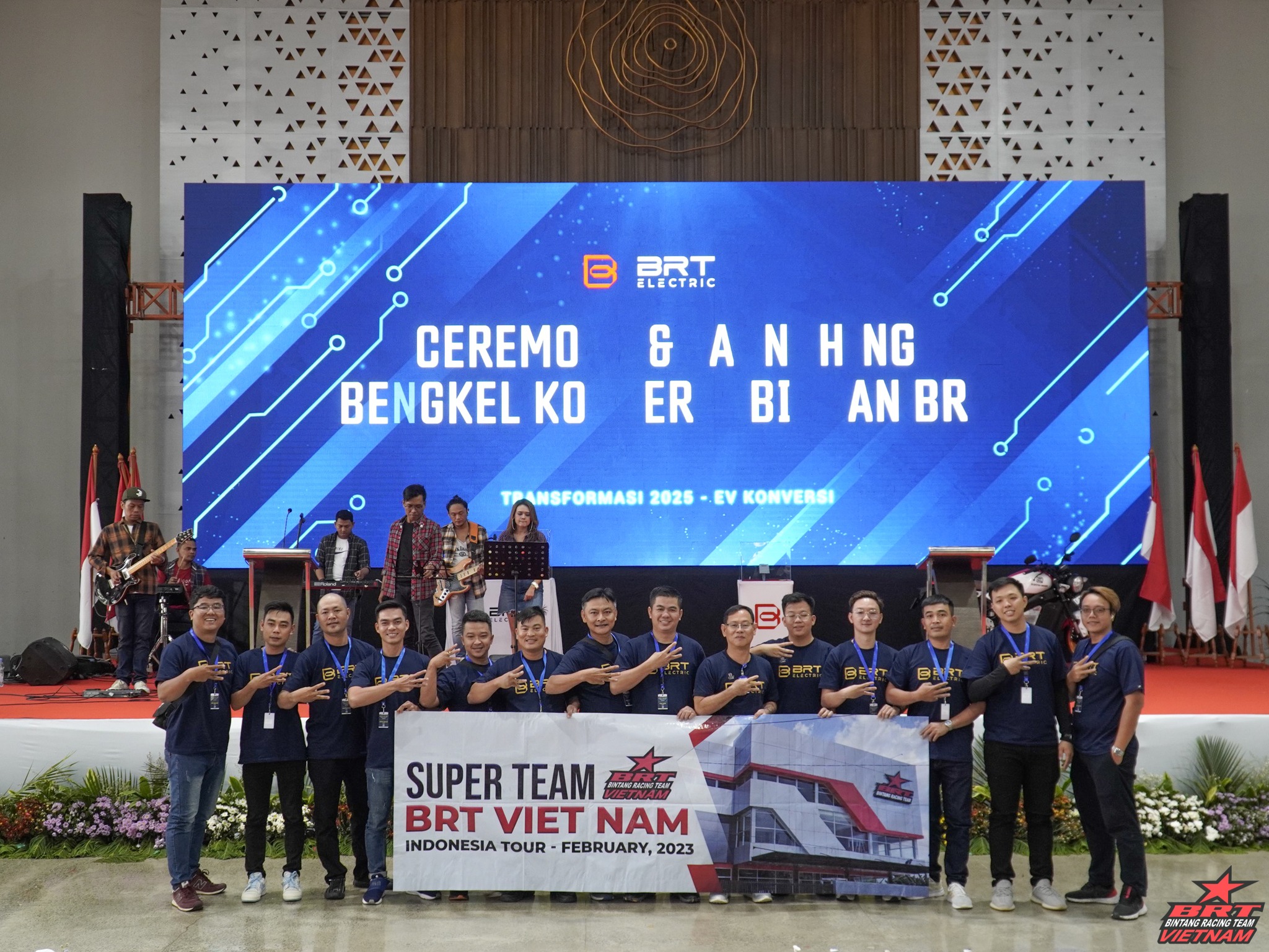 BRT VIETNAM và các đại lý xuất sắc nhất Việt Nam đến tham quan nhà máy Bintang Racing Team