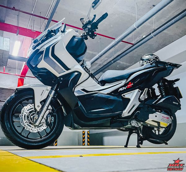 ADV150 Độ Heo Thắng 4 Piston SAMURAI NISSIN 