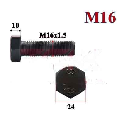 Bulong chịu lực ren mịn 10.9 M16