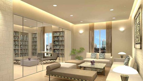 Đèn downlight âm trần được nhiều gia đình sử dụng