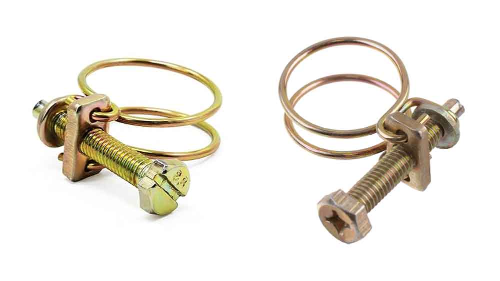 Cổ dê siết ống hai dây