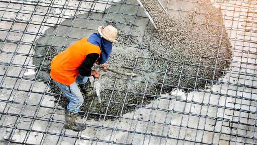 Gia cố bê tông bằng lưới thép hàn