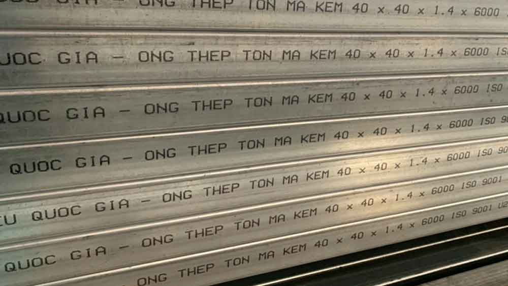 kích thước thép hộp