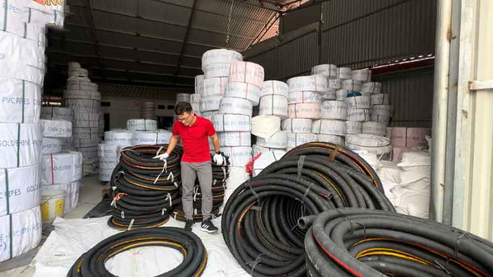 lựa chọn ống cao su bố vải