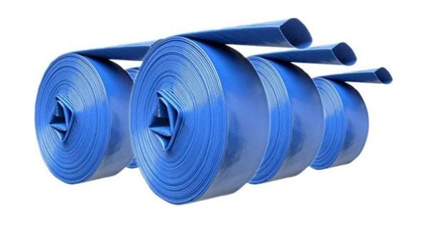 Ống vải bạt xanh dương