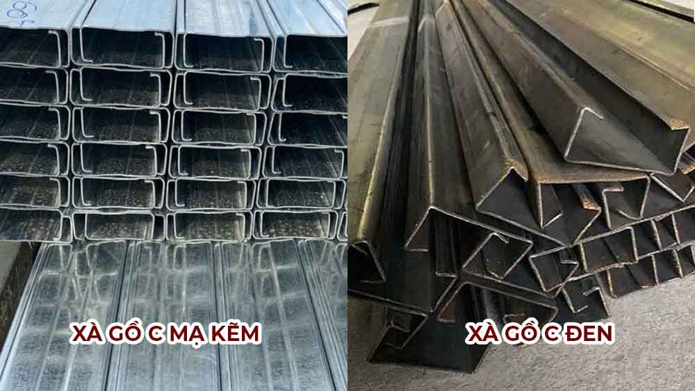 phân loại xà gồ c