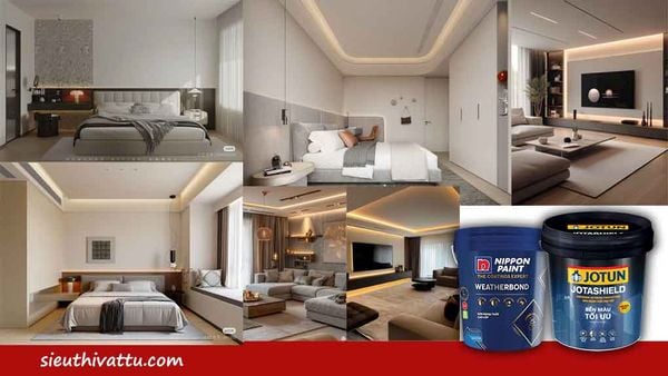Phong cách phối màu sơn đa dạng