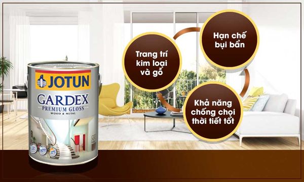 Ứng dụng của sơn dầu Jotun Gardex