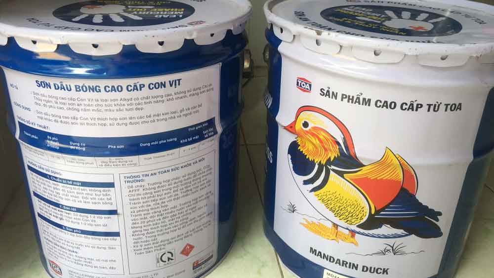 Sơn dầu TOA bóng