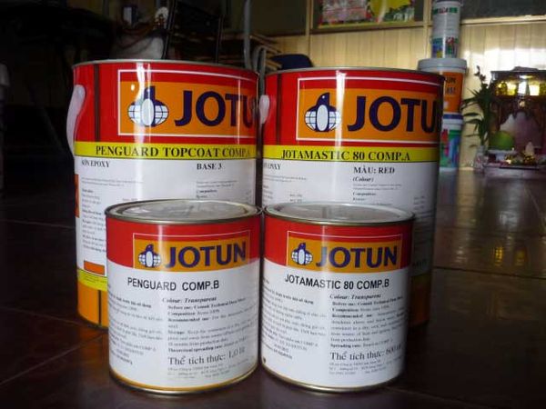 Bộ thành phần A và B của sơn Jotun