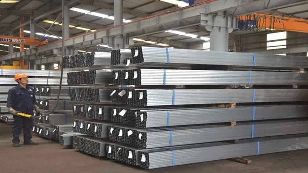Thép hộp mạ kẽm 30x60