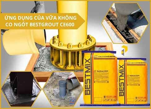 Ứng dụng của Bestgrout CE600