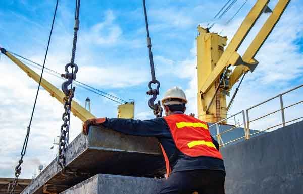 Ứng dụng của xích cẩu hàng đen
