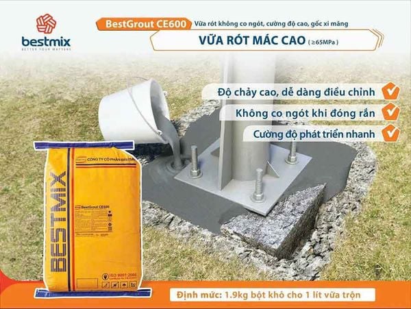 Ưu điểm của Bestgrout CE600