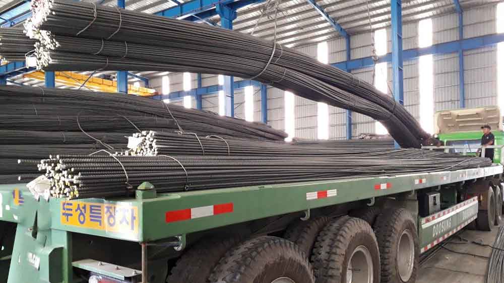 vận chuyển sắt cây