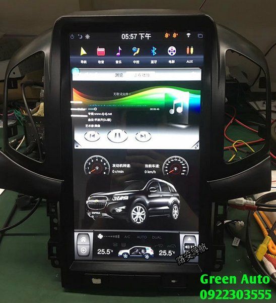 Màn hình Android Tesla cho xe Chevrolet Captiva