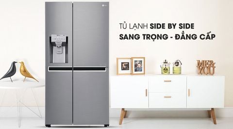 Tủ lạnh LG Inverter GR-D247JS 601 lít