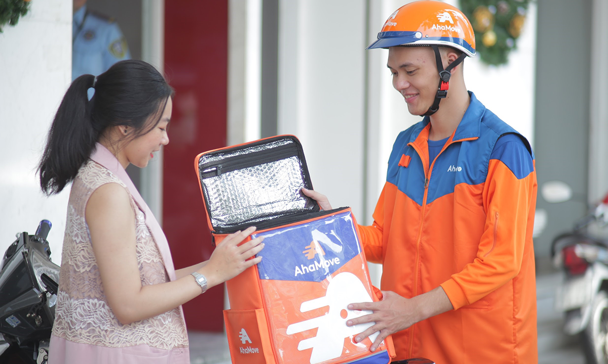 Giới thiệu dịch vụ của AhaMove