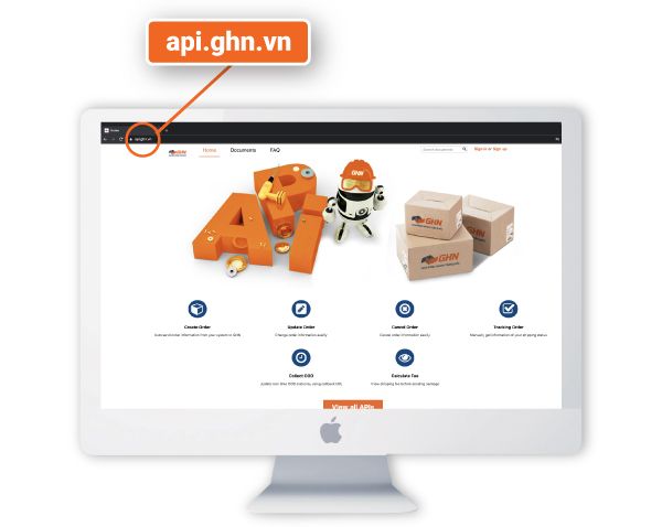 Tôi muốn đồng bộ hệ thống GHN với web bán hàng thì làm như thế nào?
