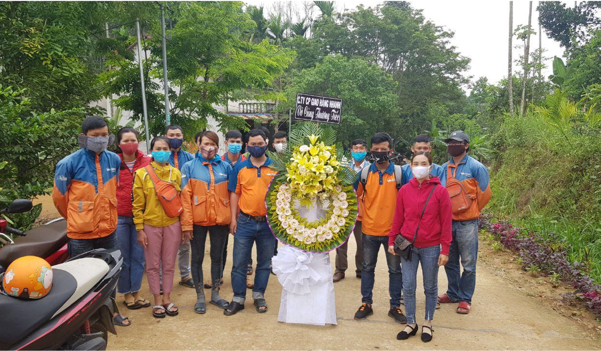 GHN chia sẻ nỗi đau cùng gia đình Chiến binh Nguyễn Ngọc Sơn