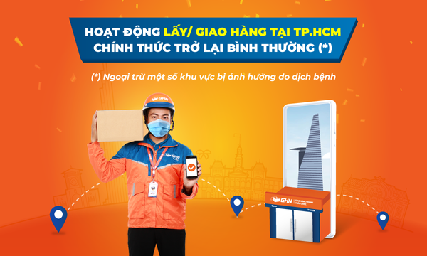 [Nóng] Hoạt Động Lấy/ Giao Hàng Tại Tp.HCM Chính Thức Trở Lại Bình Thường