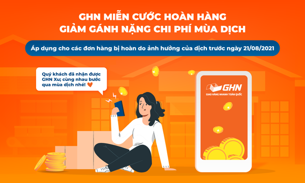Ưu Đãi Siêu Khủng Tặng Shop Lúc Nửa Đêm - “Miễn Cước Hoàn - Giảm Gánh Nặng Chi Phí Mùa Dịch”