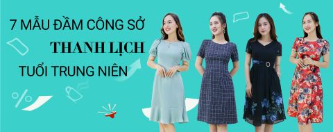 PHỤ NỮ CÔNG SỞ NÊN MẶC ĐẦM THẾ NÀO THÌ PHÙ HỢP