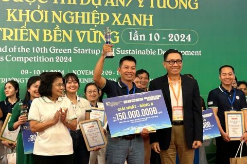 123 FARM XUẤT SẮC ĐOẠT GIẢI NHẤT CUỘC THI KHỞI NGHIỆP XANH PHÁT TRIỂN BỀN VỮNG LẦN THỨ 10 - 2024