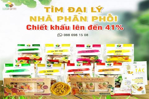 TÌM NHÀ PHÂN PHỐI - ĐẠI LÝ - CỘNG TÁC VIÊN KINH DOANH SẢN PHẨM 123 FARM
