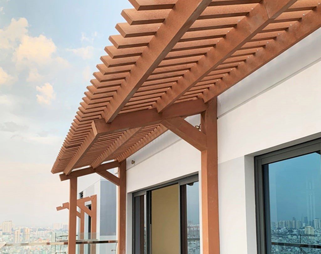 Tổng hợp 50 mẫu mái che nắng sân nhà 2025