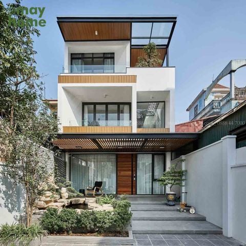 Cách chọn lam gỗ nhựa composite cho mái che sân vườn