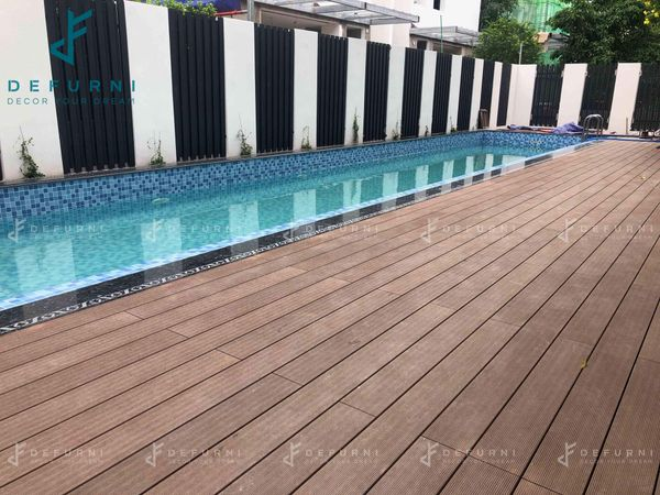 Bảo dưỡng sàn gỗ nhựa ngoài trời - May Home