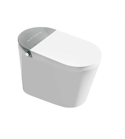 Bồn cầu thông minh hình vuông, bản màu đen hót nhất trên thị trường hiện nay. Bạn nên chọn bồn cầu thông minh ở đâu tốt, giá cạnh tranh và dịch vụ bảo hành tốt