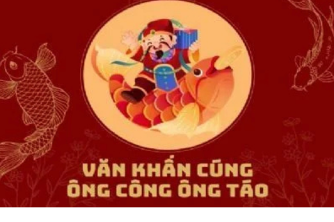 Cách thức chuẩn bị lễ vật cho văn khấn ông công ông táo tháng 12 năm 2024