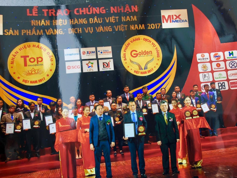 VIETNAM'S TOP BRAND CERTIFICATION AWARDING CEREMONY - 2017