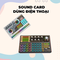 Sound card dùng điện thoại