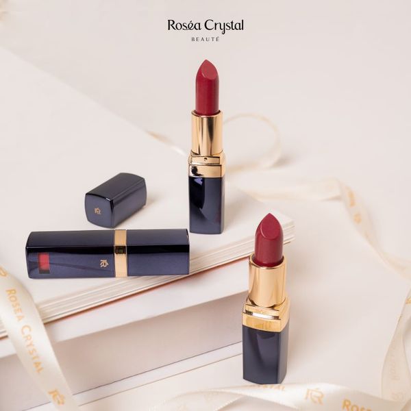 Son môi Hàn Quốc Màu Hồng Mận Đẹp Quyến Rũ – Rosea Crystal
