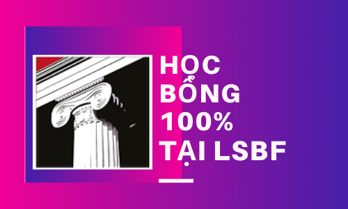 HỌC BỔNG 100% CHƯƠNG TRÌNH ANH VĂN - LSBF