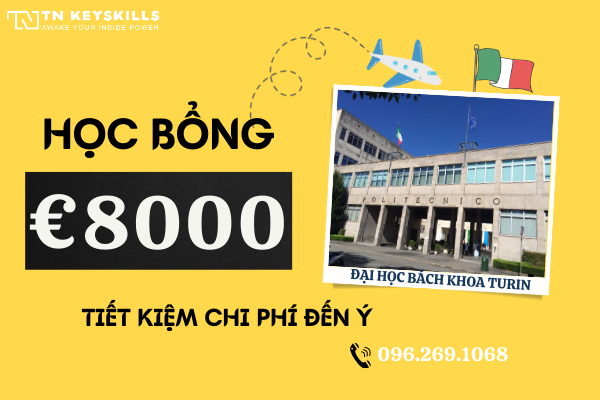 Hướng Nghiệp KeySkillls Học Bổng Đại Học Bách Khoa Turin