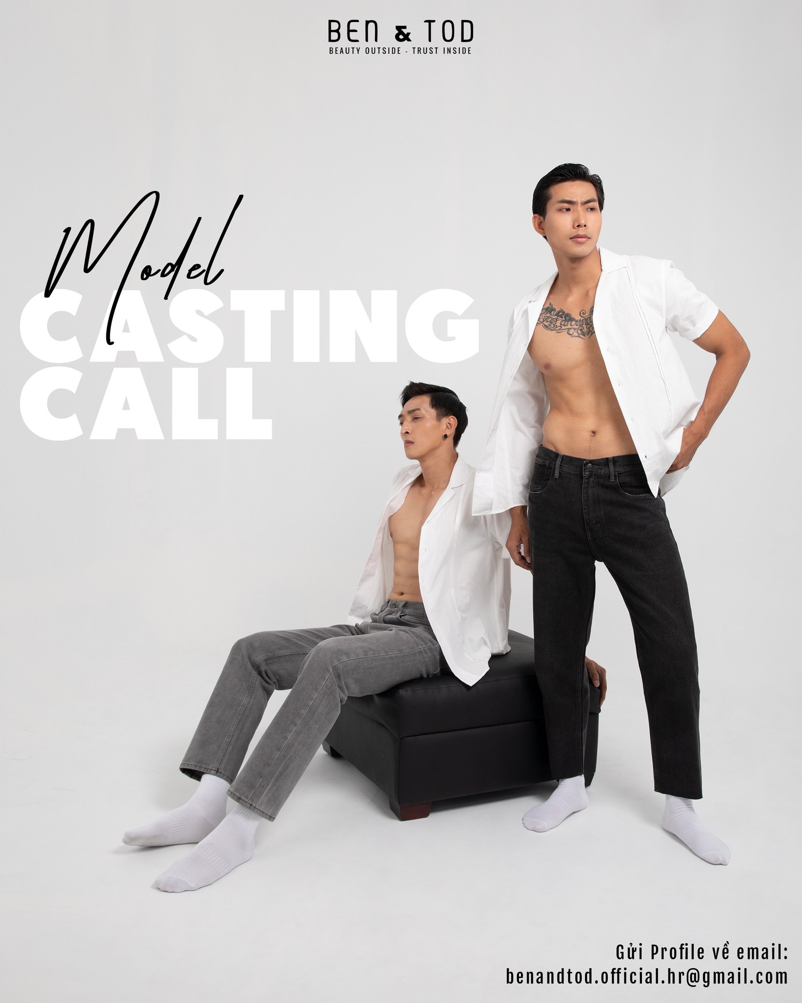 [BEN & TOD] CASTING CALL MODEL