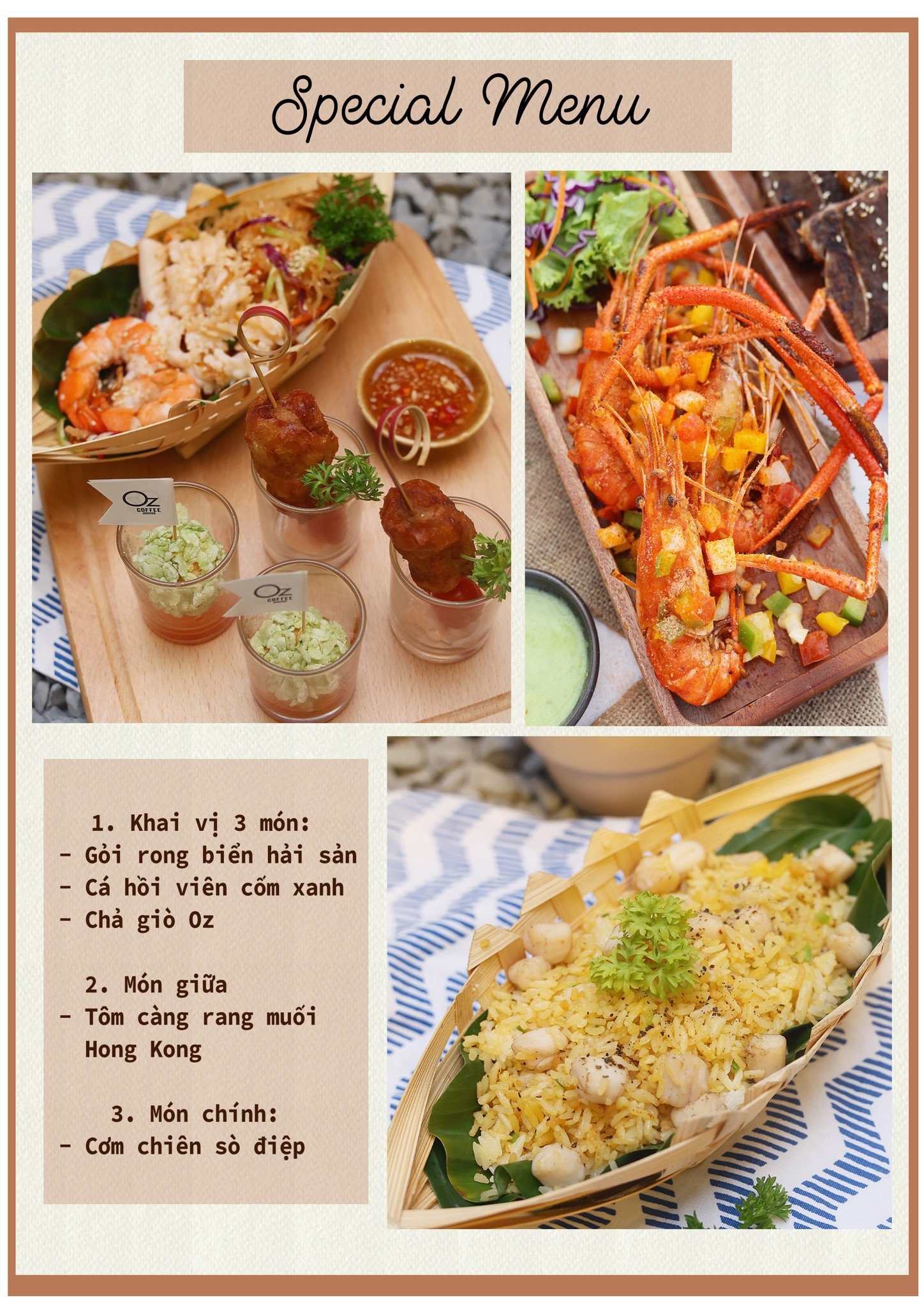 BÁO GIÁ TIỆC COUPLE