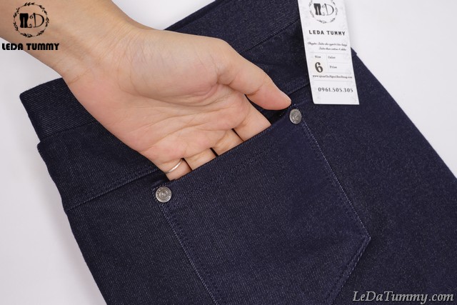 Big Size Legging Pants With Jean Appearance For The Obese Women