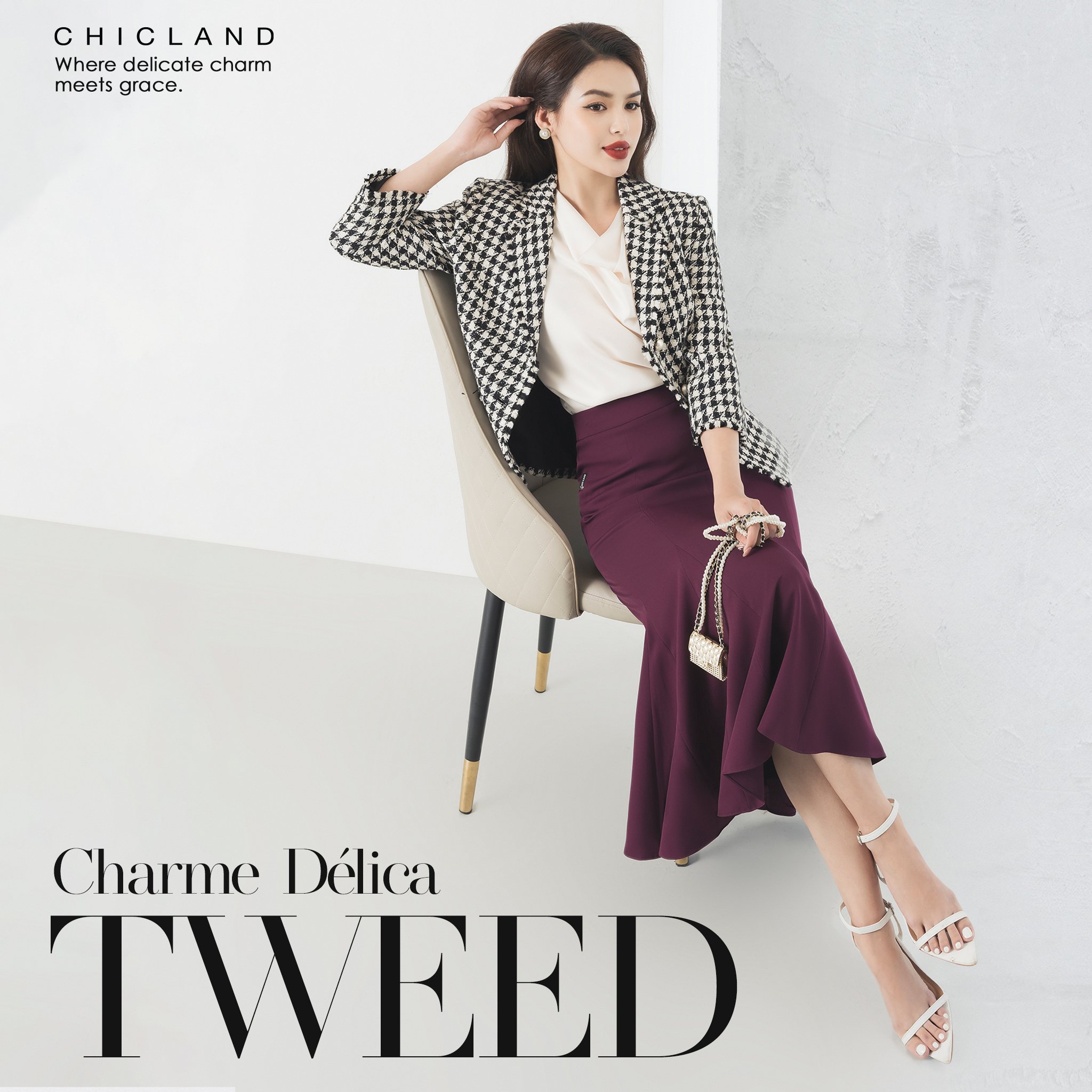 Tweed - Sự Quý Phái và Đẳng Cấp Cho Thời Trang Công Sở