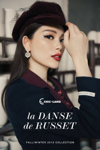 Linh Rin trong bộ sưu tập LA DANCE LA RUSSET