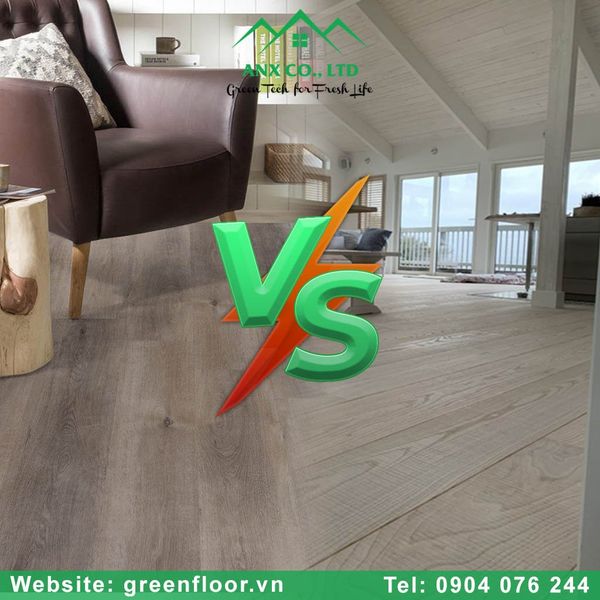 SO SÁNH SÀN SPC EFLOOR VỚI SÀN GỖ CÔNG NGHIỆP